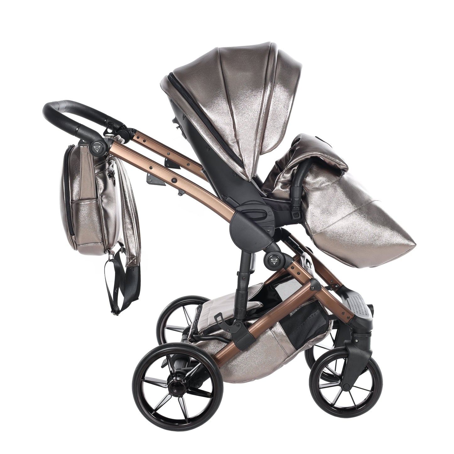 Junama Diamond Glossy Kombi-Kinderwagen - 04