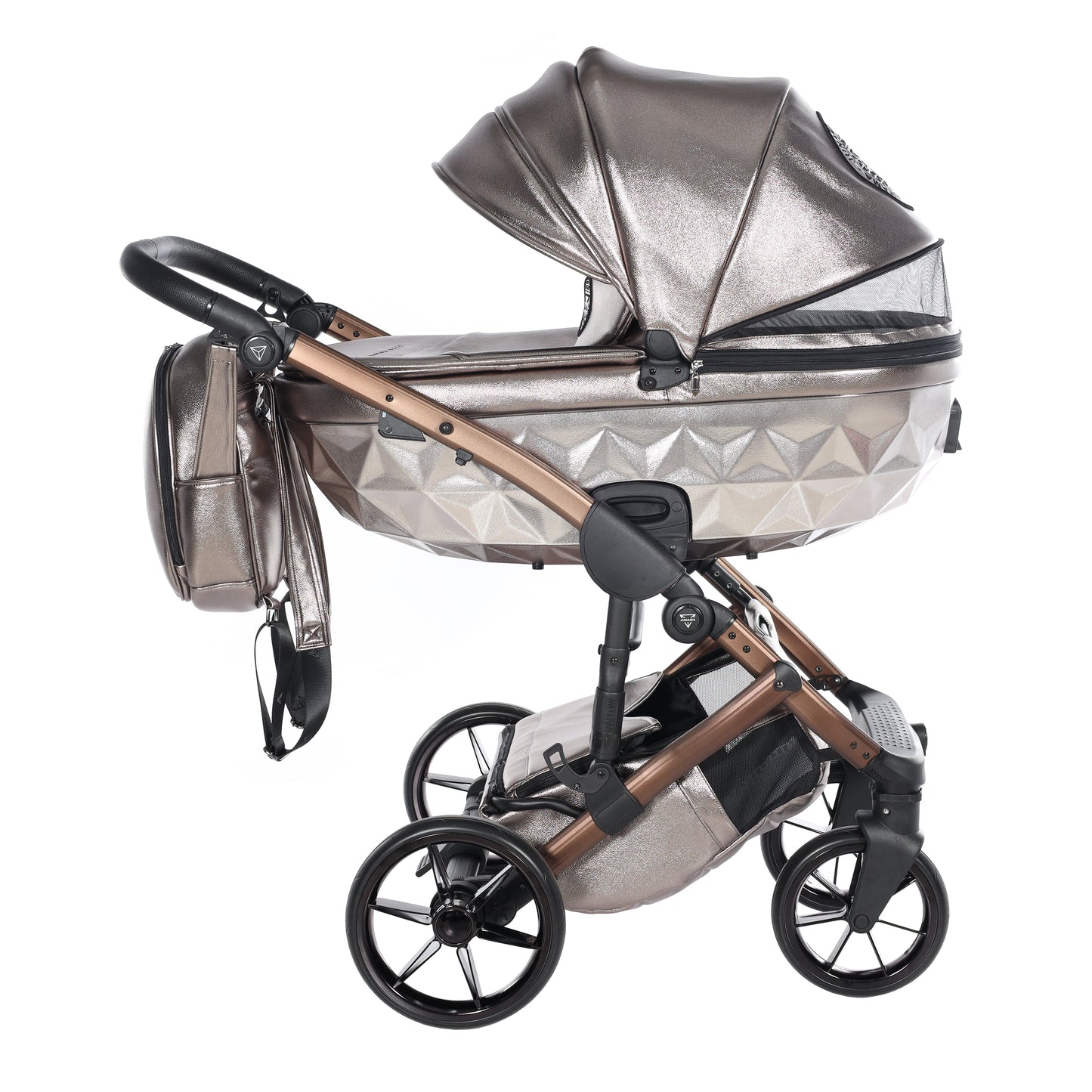 Junama Diamond Glossy Kombi-Kinderwagen - 04