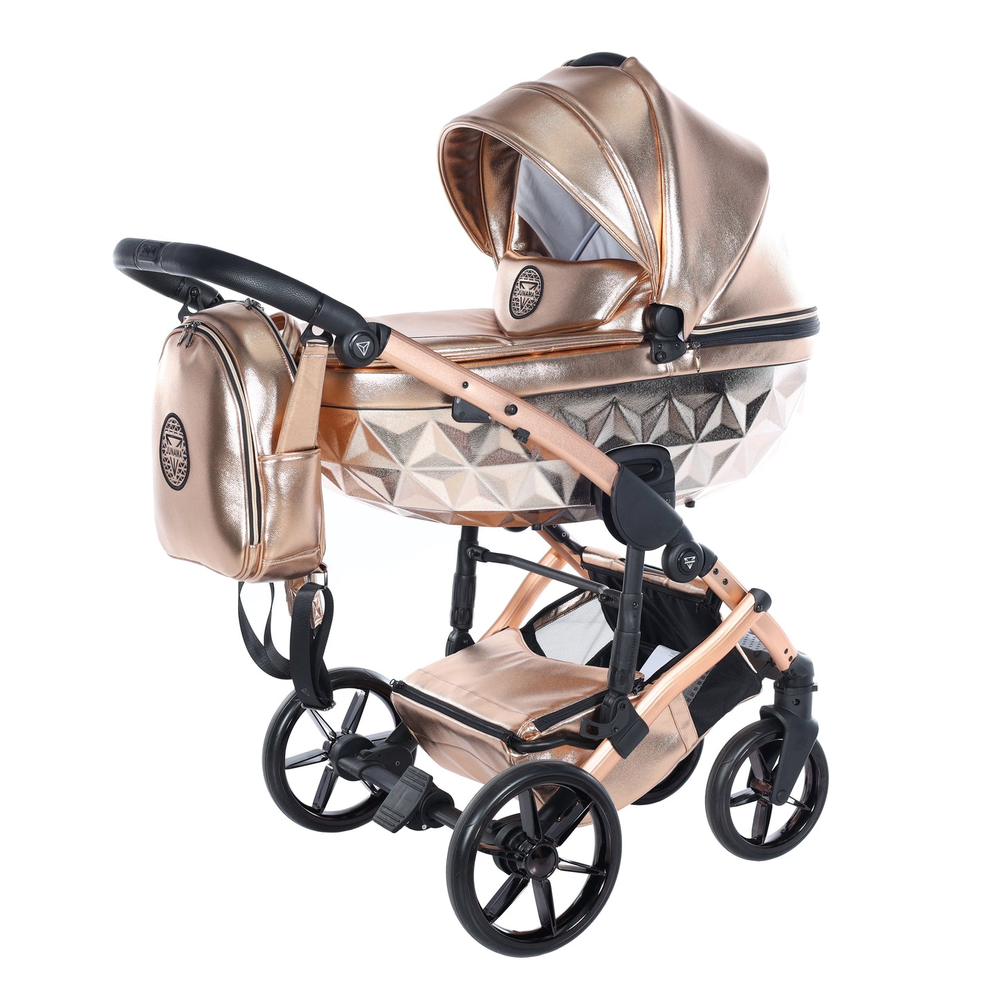 Junama Diamond Glossy Kombi-Kinderwagen - 06