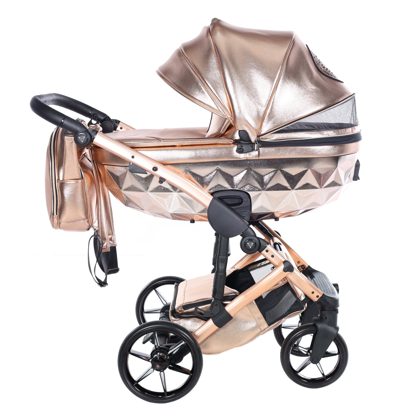 Junama Diamond Glossy Kombi-Kinderwagen - 06