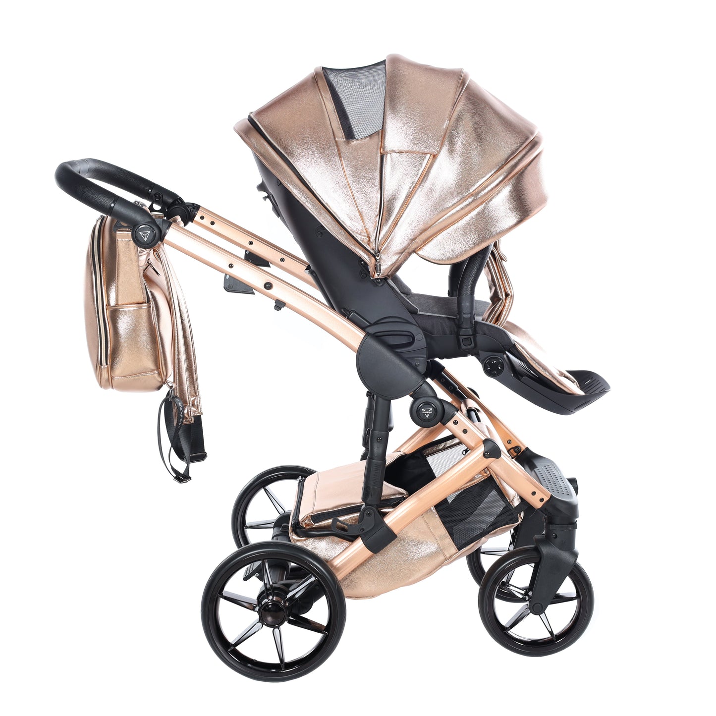 Junama Diamond Glossy Kombi-Kinderwagen - 06