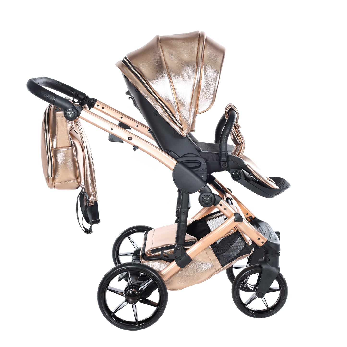 Junama Diamond Glossy Kombi-Kinderwagen - 06