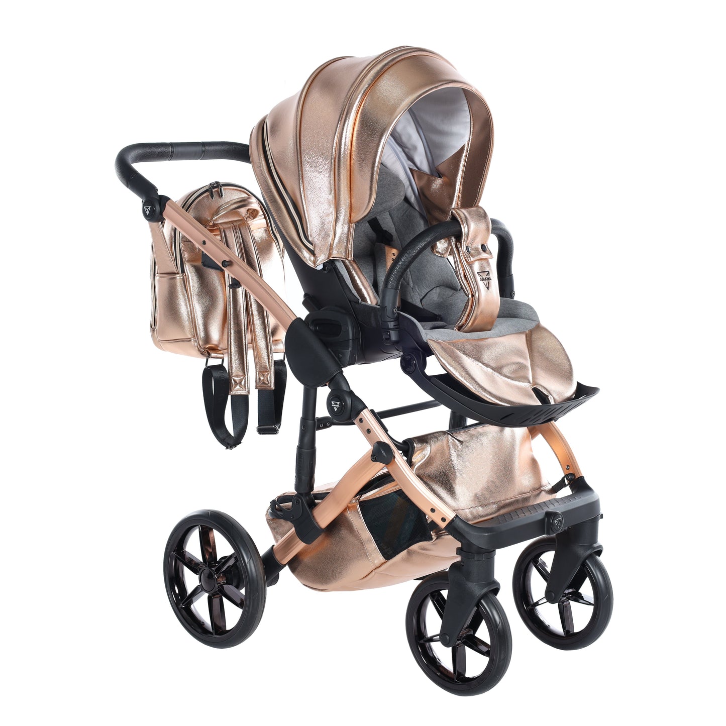 Junama Diamond Glossy Kombi-Kinderwagen - 06